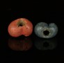 Two ancient Hellenistic monochrome glass beads 371MA